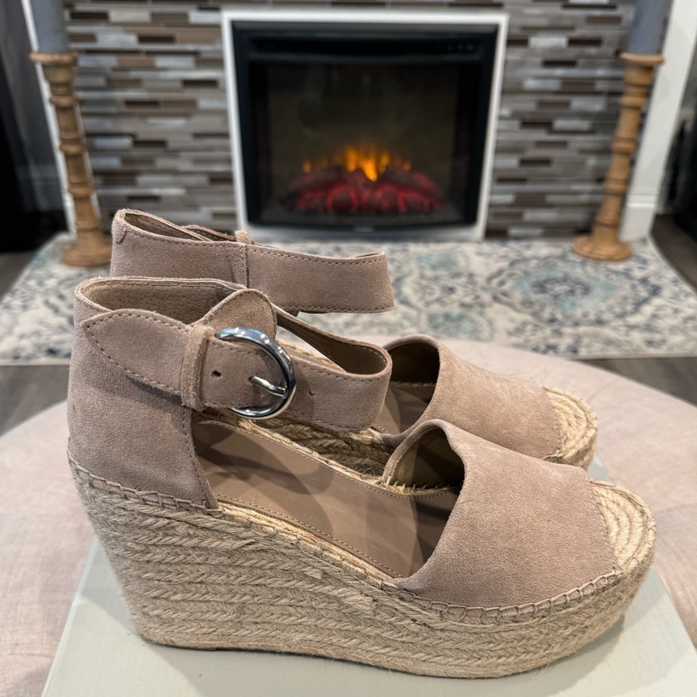 Marc Fisher LTD Alida Espadrille Platform Wedge Sandal